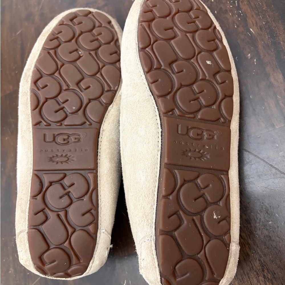 UGG Ansley Suede Moccasin Slippers - Picture 3 of 5